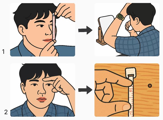 코 길이 측정 예시 1