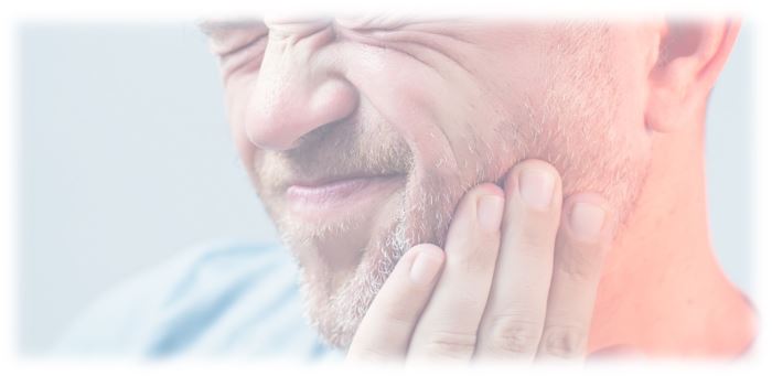 턱 통증 이미지